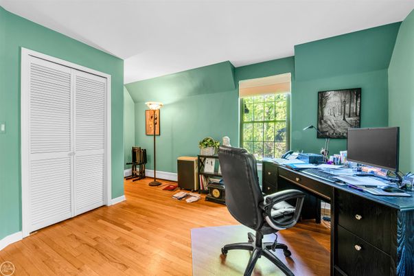 Home Office, Interior, Wood Texture Flooring