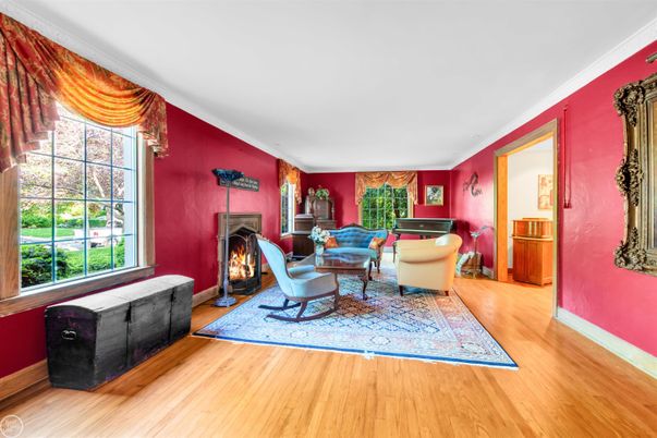 Fireplace, Interior, Living room, Wood Texture Flooring