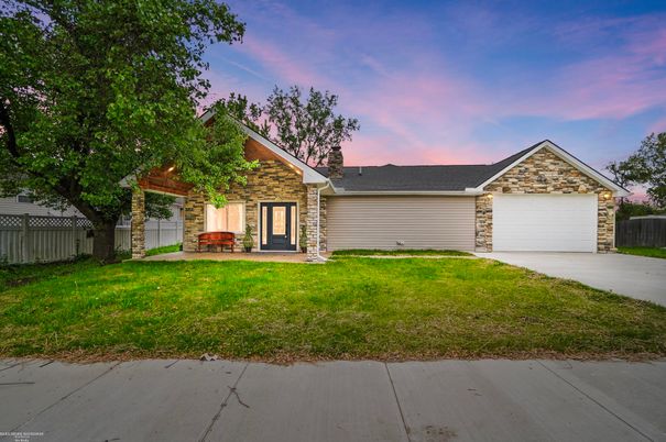 Attached, Backyard, Exterior, Facade, Ranch