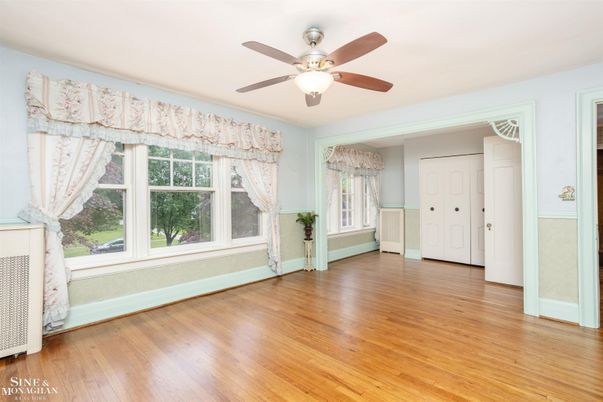 Empty room, Interior, Wood Texture Flooring