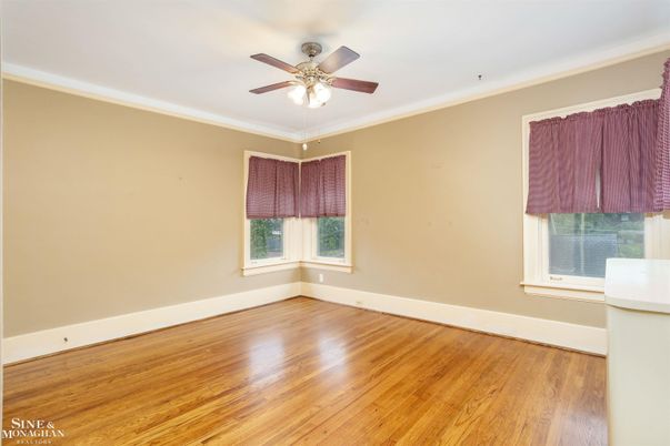 Empty room, Interior, Wood Texture Flooring