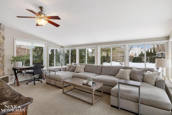 Home Office, Interior, Living room, Sun Room