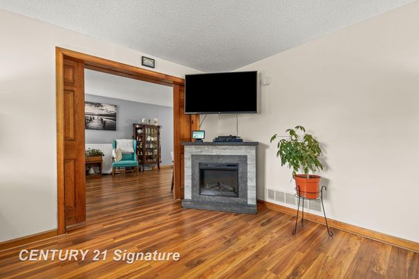 Fireplace, Interior, Wood Texture Flooring