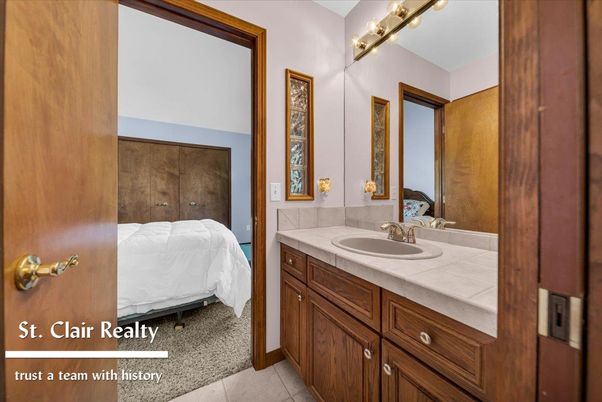 Bathroom, Bedroom, Interior, Tile Countertops