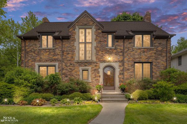 Exterior, Facade, Brick Facade, French Provincial