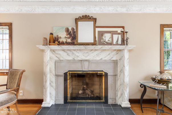 Fireplace, Interior, Wood Texture Flooring