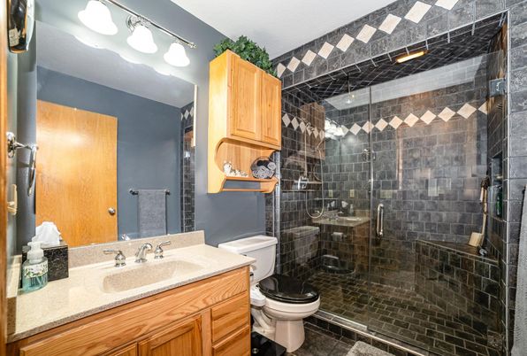 Bathroom, Glass Shower, Interior