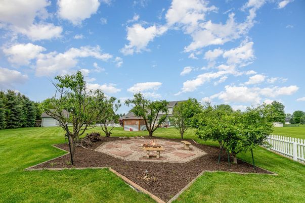 Backyard, Detached Garage, Exterior