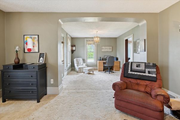 Chandelier, Home Office, Interior