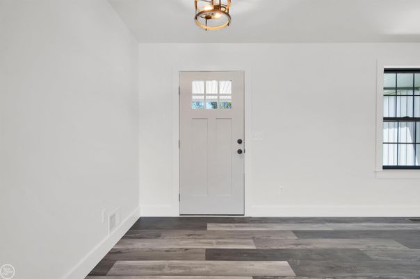 Empty room, Interior, Wood Texture Flooring