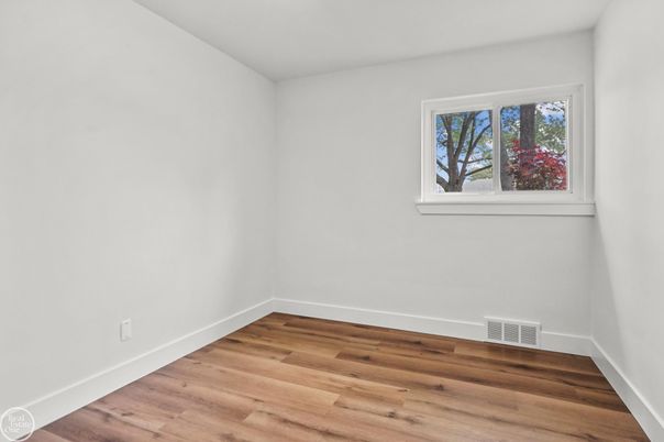 Empty room, Interior, Wood Texture Flooring