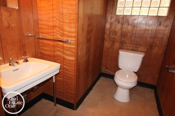 Bathroom, Interior, Wooden Walls