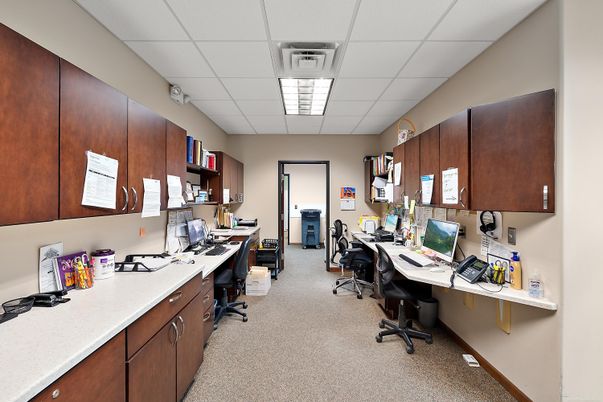 Home Office, Interior, Recessed Lighting