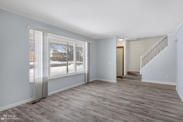 Empty room, Interior, Wood Texture Flooring