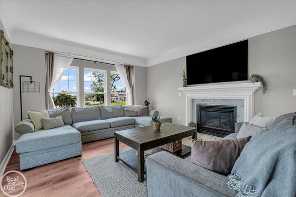 Fireplace, Interior, Living room, Wood Texture Flooring