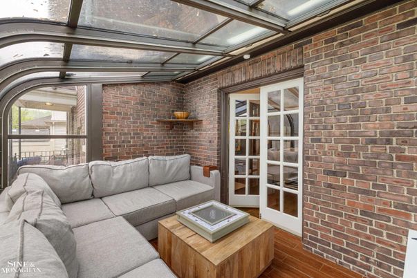 Interior, Living room, Stone Walls, Wood Texture Flooring