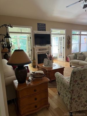 Fireplace, Interior, Living room, Wood Texture Flooring