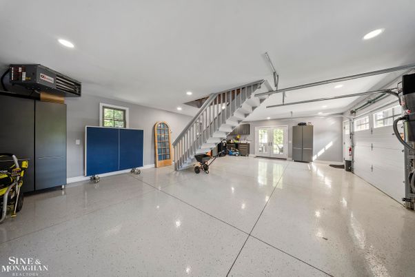 Garage, Interior, Recessed Lighting