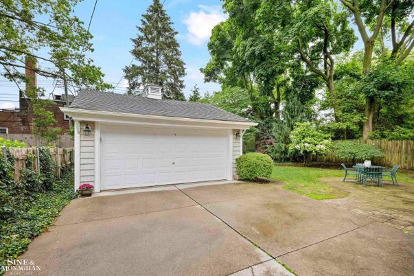 Backyard, Detached Garage, Exterior