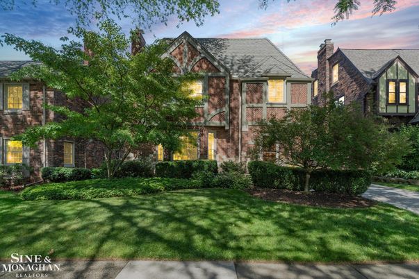 Exterior, Facade, Brick Facade, Tudor Revival