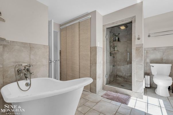 Bathroom, Free Standing Baths, Glass Shower, Interior