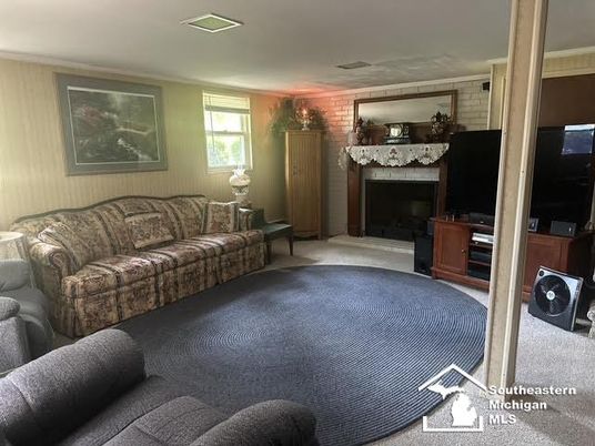 Fireplace, Interior, Living room