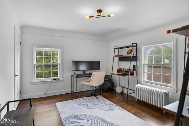 Home Office, Interior, Wood Texture Flooring