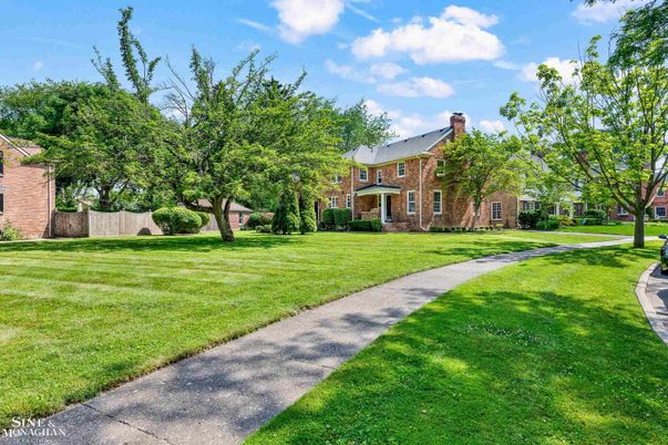 Backyard, Exterior, Facade, Brick Facade, French Provincial