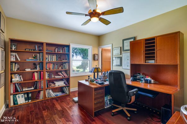 Home Office, Interior, Wood Texture Flooring