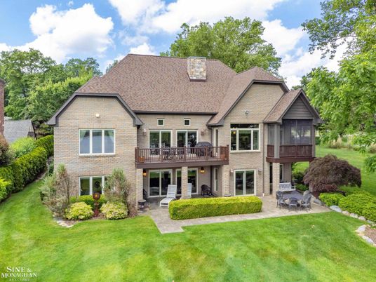 Backyard, Exterior, Facade, Brick Facade, Tudor Revival