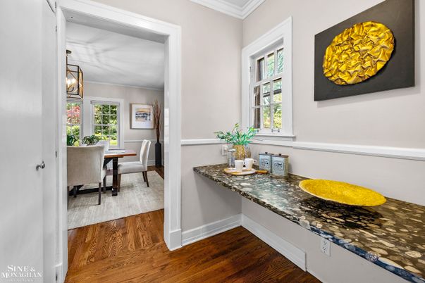 Dining room, Interior, Wood Texture Flooring