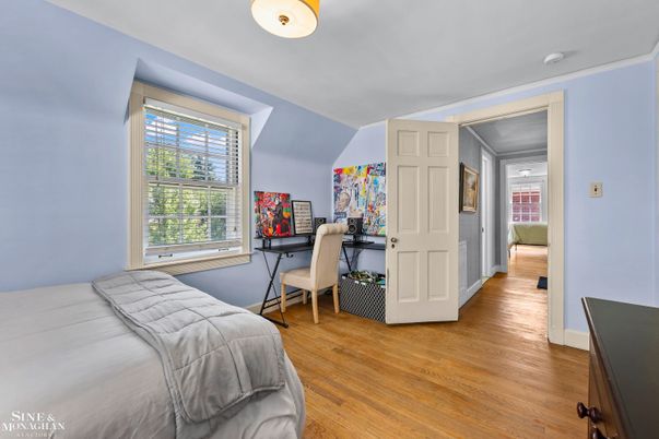 Bedroom, Home Office, Interior, Wood Texture Flooring