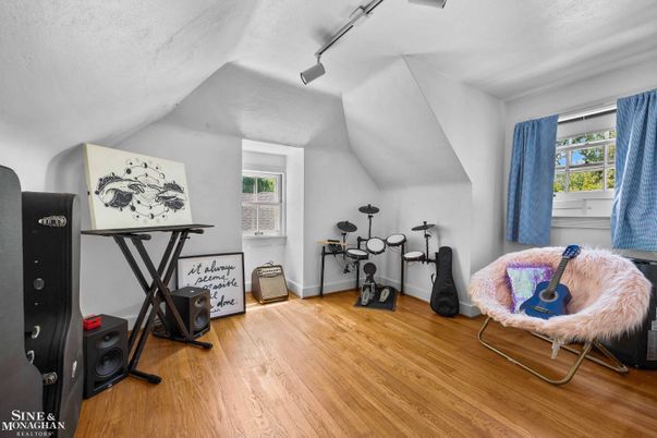 Fitness Equipment, Interior, Wood Texture Flooring