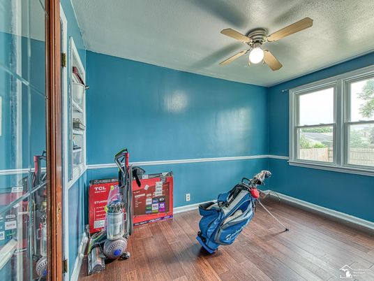 Fitness Equipment, Interior, Wood Texture Flooring