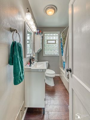 Bathroom, Interior, Wood Texture Flooring