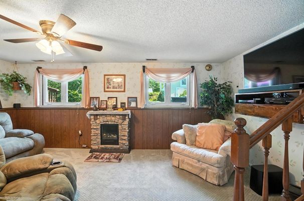 Fireplace, Interior, Living room
