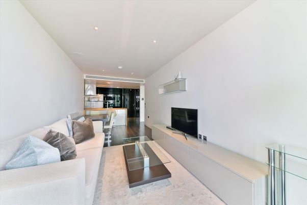 Interior, Kitchen, Living room, Recessed Lighting, Stainless Steel Appliances, Wood Texture Flooring
