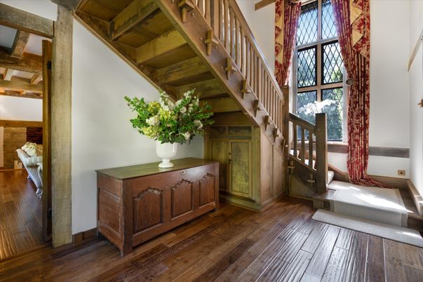 Interior, Wooden Beams, Wood Texture Flooring