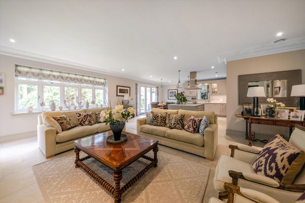 Interior, Kitchen, Living room, Pendant Lights, Recessed Lighting
