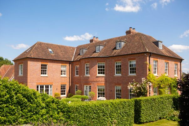 Exterior, Facade, Brick Facade, French Provincial
