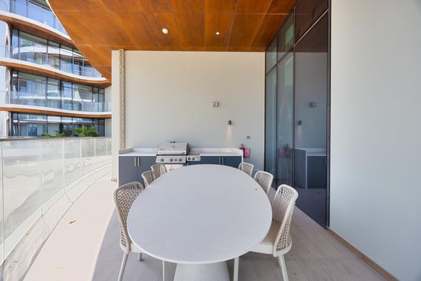 Dining room, Interior, Recessed Lighting, Wooden Ceilings