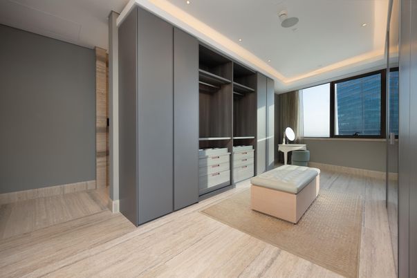 Interior, Recessed Lighting, Walk-in Closets, Wood Texture Flooring