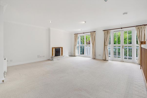Empty room, Fireplace, Interior, Recessed Lighting