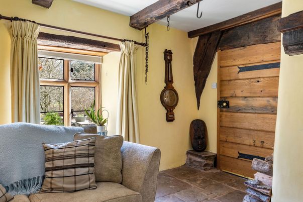 Interior, Wooden Beams, Wooden Walls