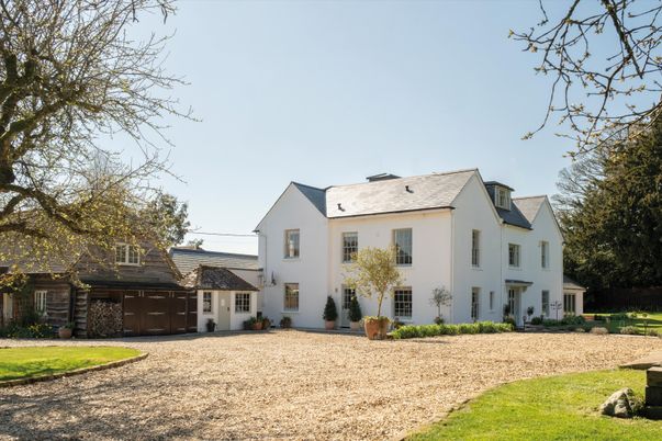 Attached, Backyard, Exterior, Facade, French Provincial