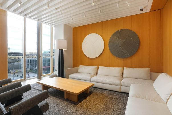 Interior, Living room, Wooden Walls