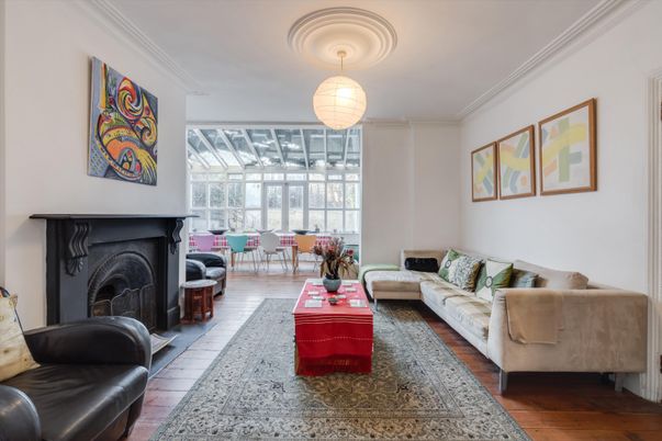 Fireplace, Interior, Living room, Pendant Lights, Wood Texture Flooring