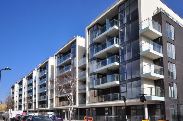 Exterior, Facade, Condo Building