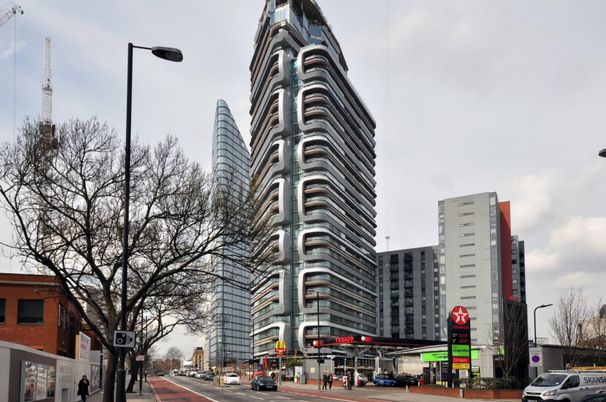 Exterior, Facade, Highrise