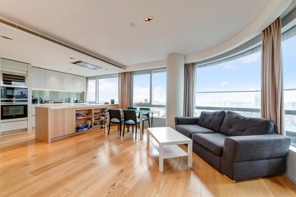 Dining room, Interior, Kitchen, Recessed Lighting, Stainless Steel Appliances, Wood Texture Flooring
